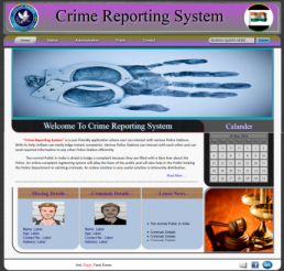 Crime Reporting System